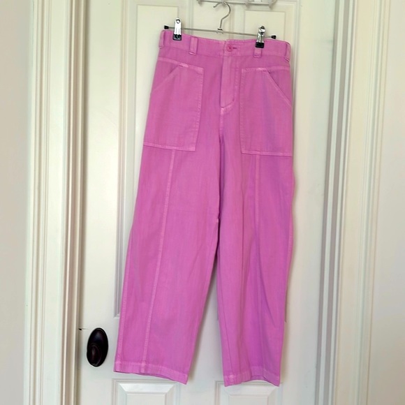 3/$15 Universal threads pink wide leg carpenter pants - Picture 3 of 5